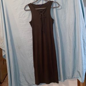 Long knit dress size L